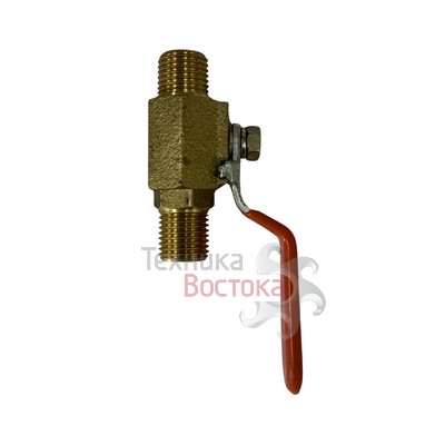 ball valve short m - Кран шаровый 1/4" короткий шток для котлов TWIN ALPHA-13/30, World 5000-13/30 KITURAMI (КИТУРАМИ)